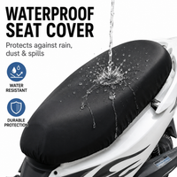 Universal Elastic Waterproof PU Scooter Seat Cover