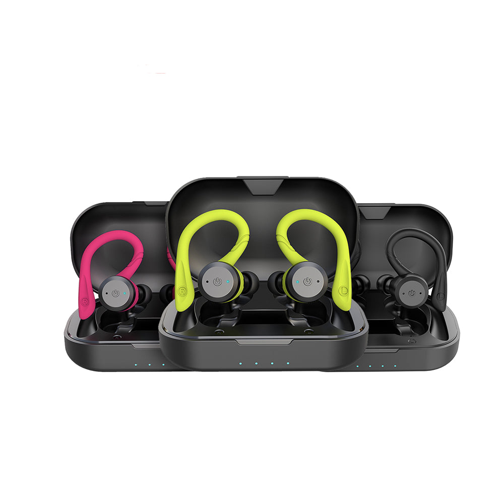 Vega - Waterproof Wireless Sports Earbuds with 20 Hours Playtime