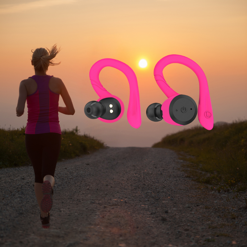Vega - Waterproof Wireless Sports Earbuds with 20 Hours Playtime