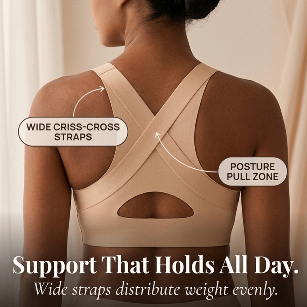 Veluna – Wireless Front-Closure Posture Bra
