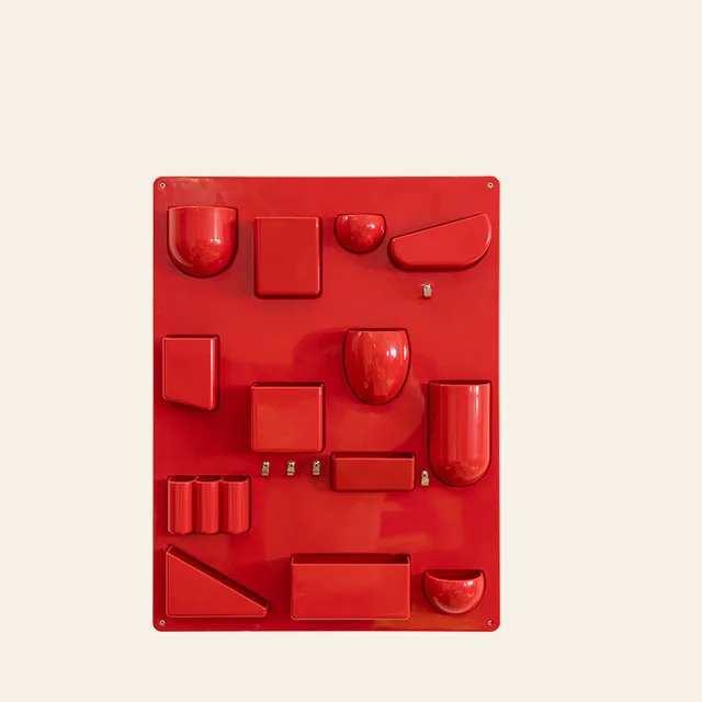 Versatile Wall Organiser Rack - Contemporary Home Decor - Plastic Panel 68 x 52 cm - Image 8