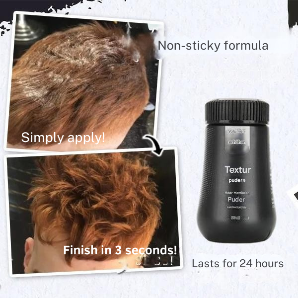 VoluBoost Hair Volumizing Powder for Men and Women - Instant Hold