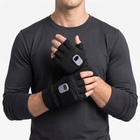 Warm Fingerless Electric Heated Gloves