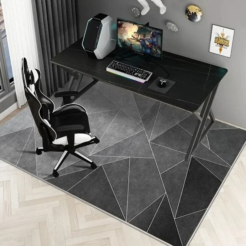 Washable Office Chair Mat – Floor Protector for Hardwood Floors
