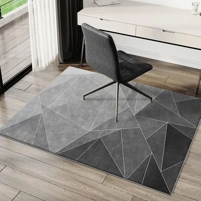 Washable Office Chair Mat – Floor Protector for Hardwood Floors