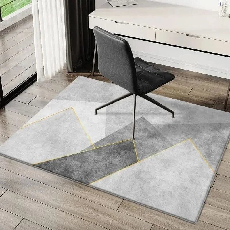 Washable Office Chair Mat – Floor Protector for Hardwood Floors