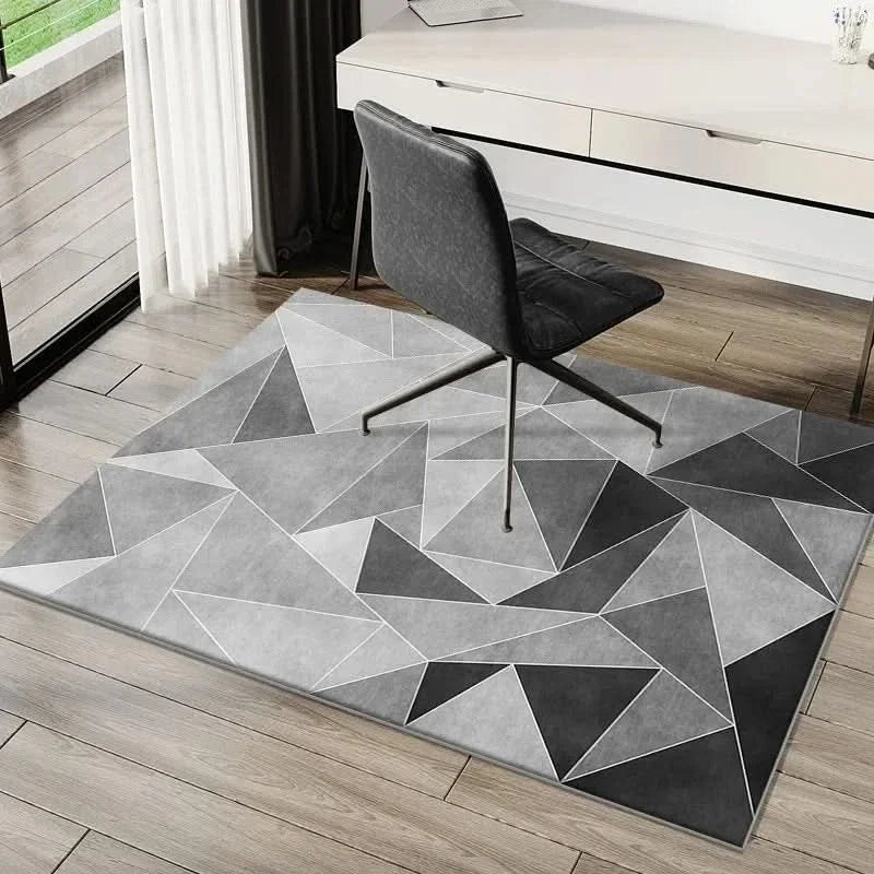 Washable Office Chair Mat – Floor Protector for Hardwood Floors