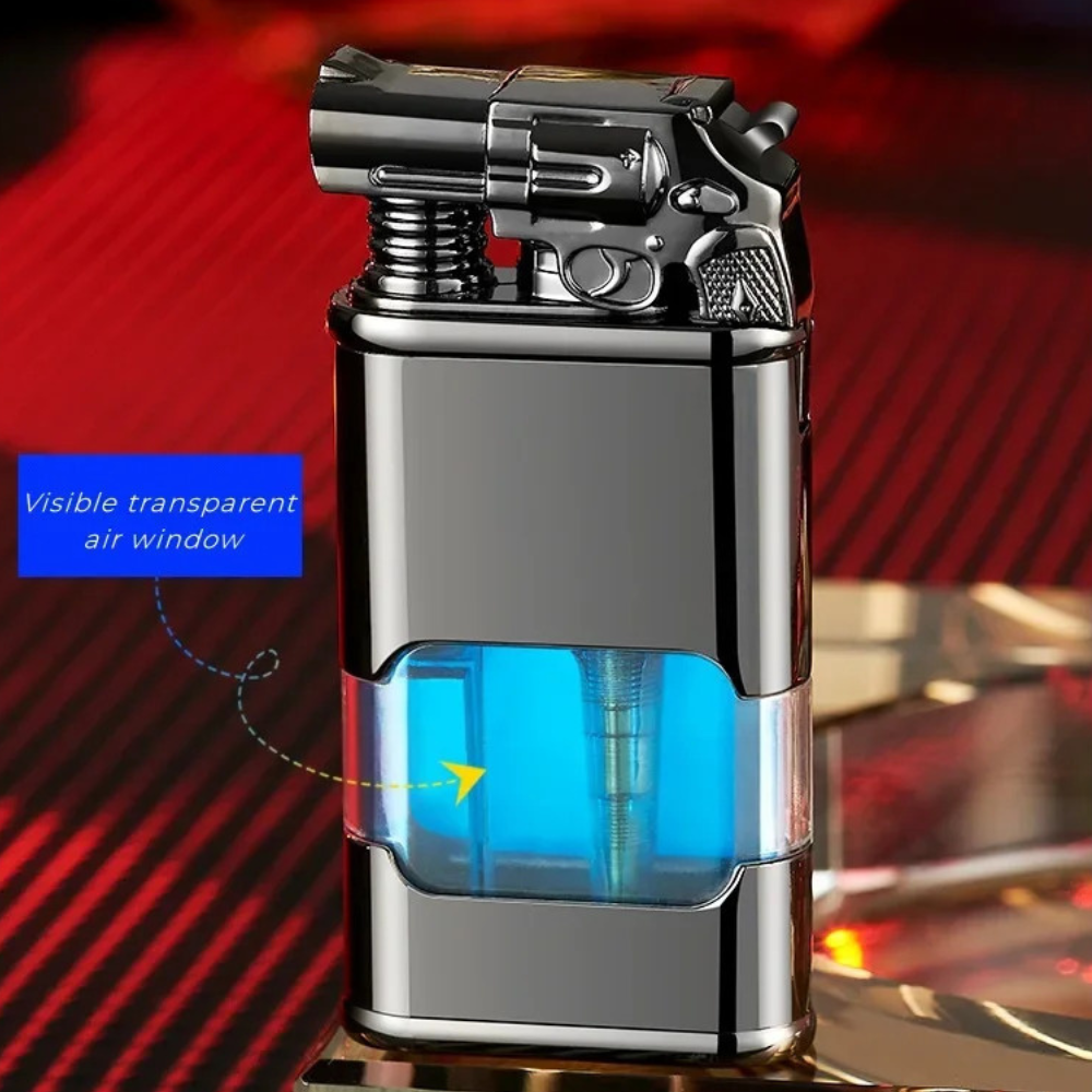 WatchLighter: Vintage-Inspired Multifunctional Double Flame Watch Lighter