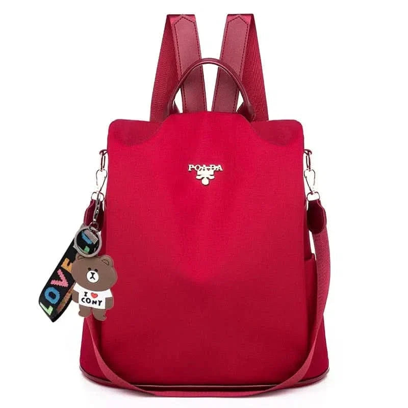 Waterproof Anti-Theft Backpack with Hidden Zipper