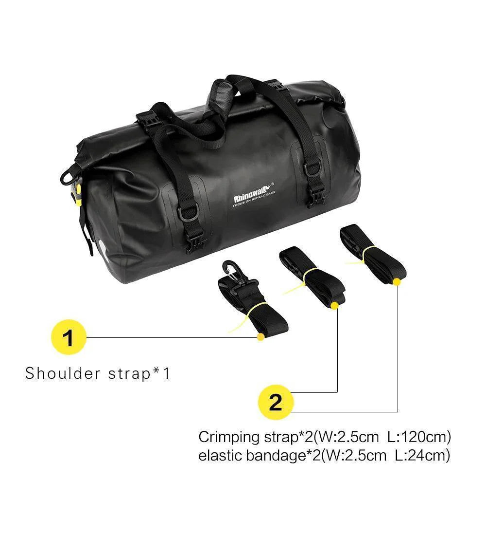 Waterproof Cycling Pannier Bag for Bike Rear Rack 20L
