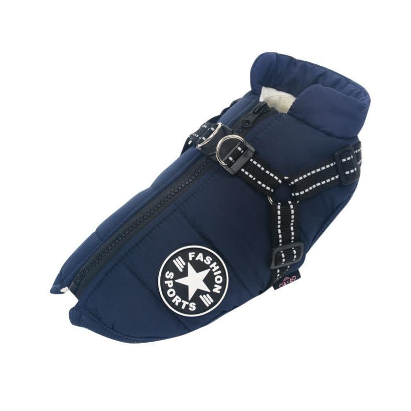 Waterproof Dog Jacket - Reflective Strap | Multiple Colours and Sizes