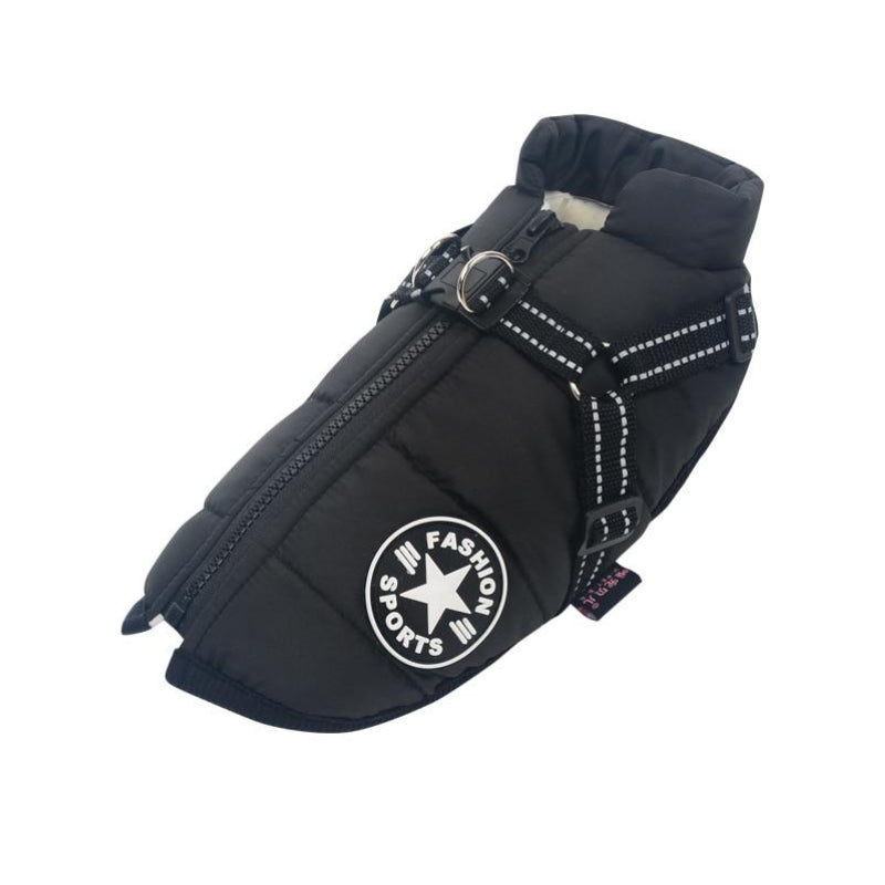 Waterproof Dog Jacket - Reflective Strap | Multiple Colours and Sizes