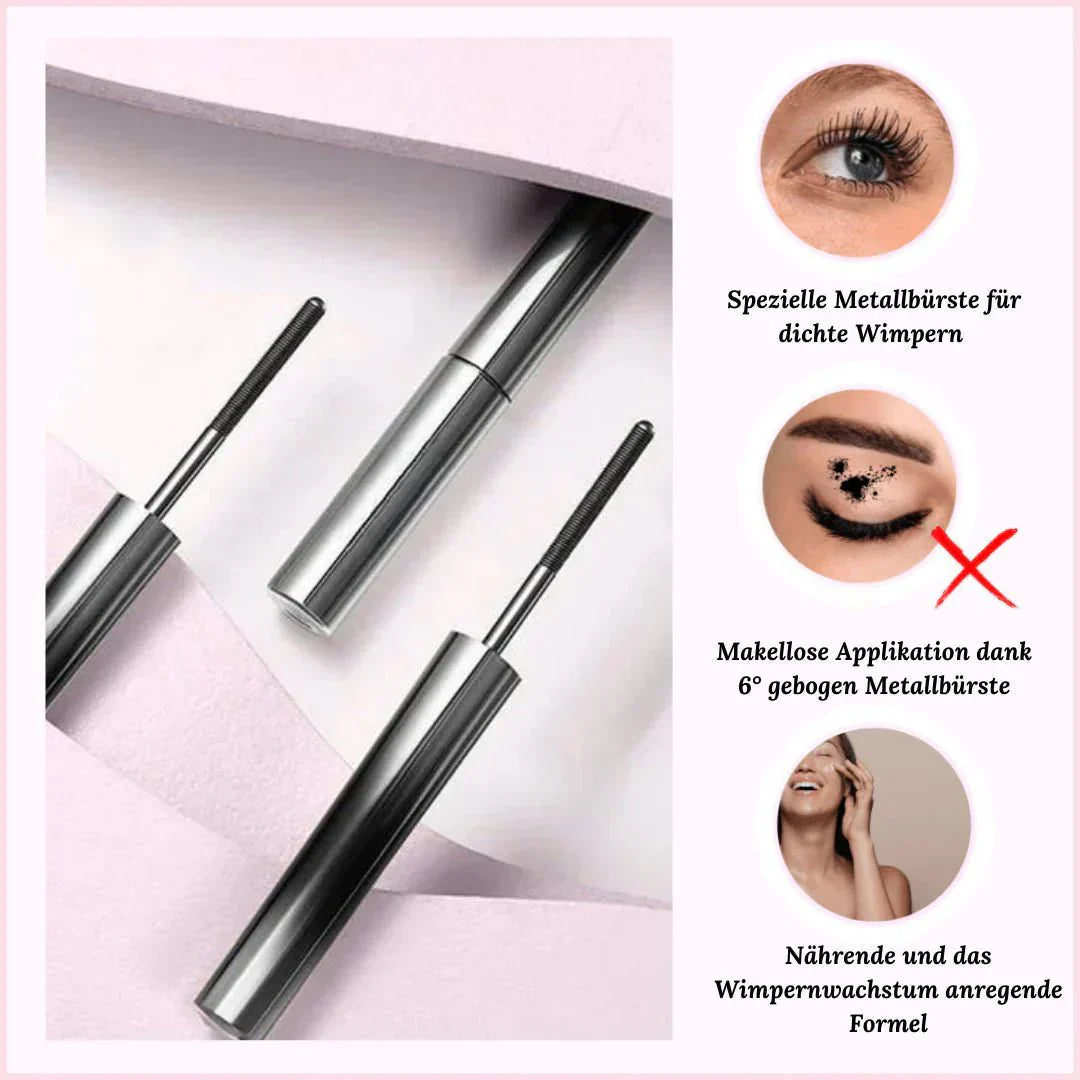 Waterproof Mascara | Instant Volume | Clump-Free Precision Brush | IronEye