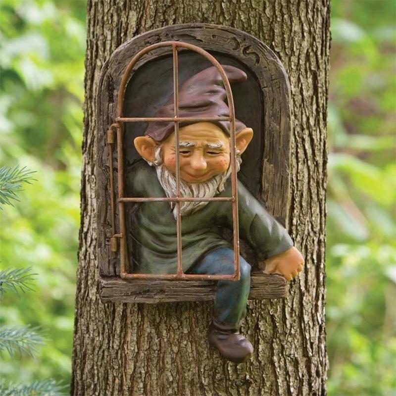 Waterproof Outdoor Gnome Decoration Garden Statue