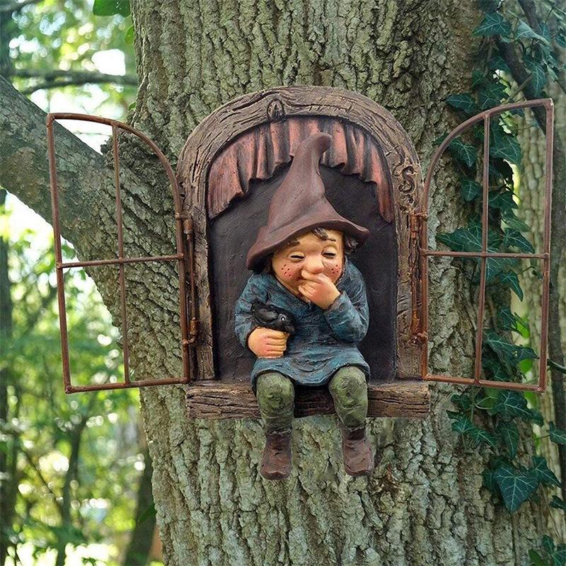 Waterproof Outdoor Gnome Decoration Garden Statue