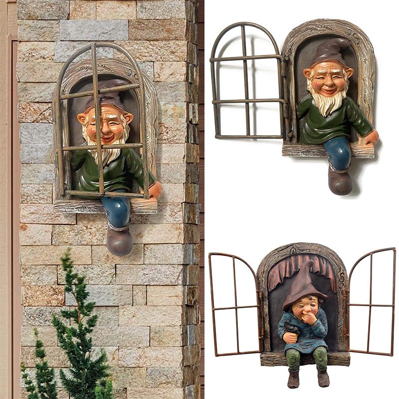 Waterproof Outdoor Gnome Decoration Garden Statue