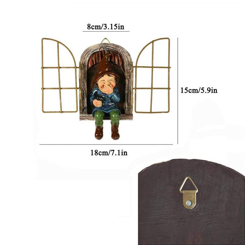 Waterproof Outdoor Gnome Decoration Garden Statue
