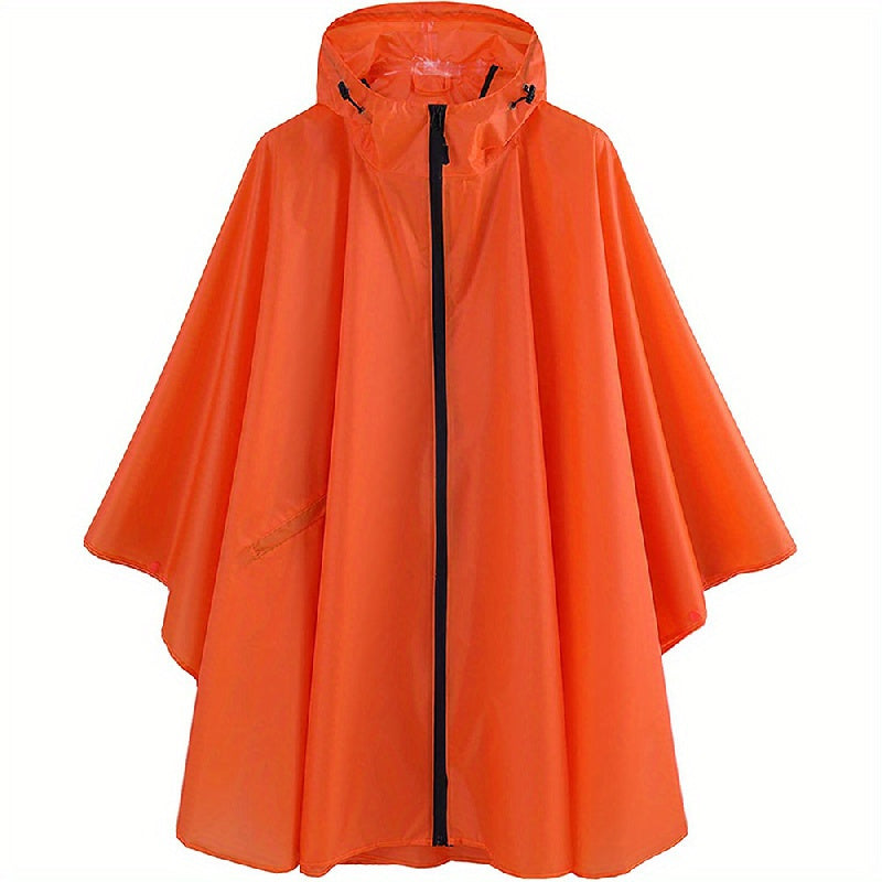 Waterproof Raincoat with Zipper and Pocket for Daily Use and Adventures