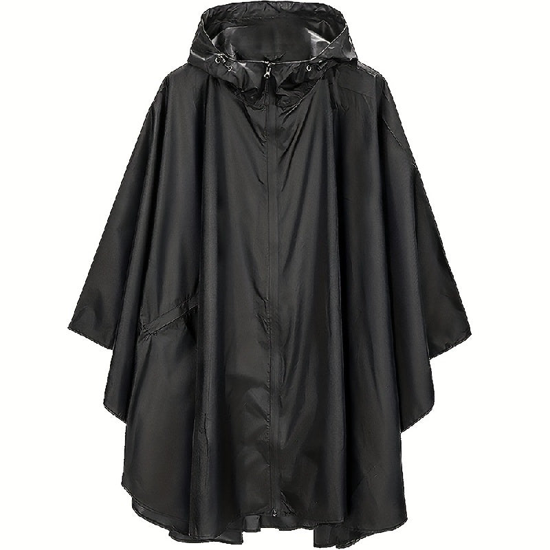 Waterproof Raincoat with Zipper and Pocket for Daily Use and Adventures