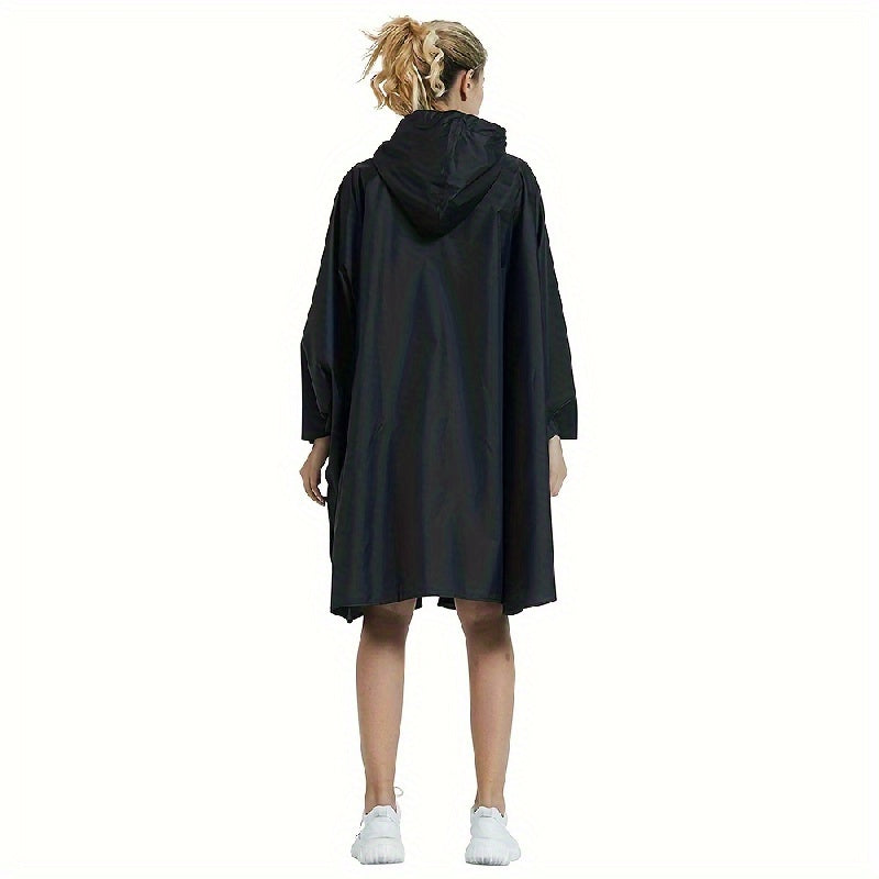 Waterproof Raincoat with Zipper and Pocket for Daily Use and Adventures