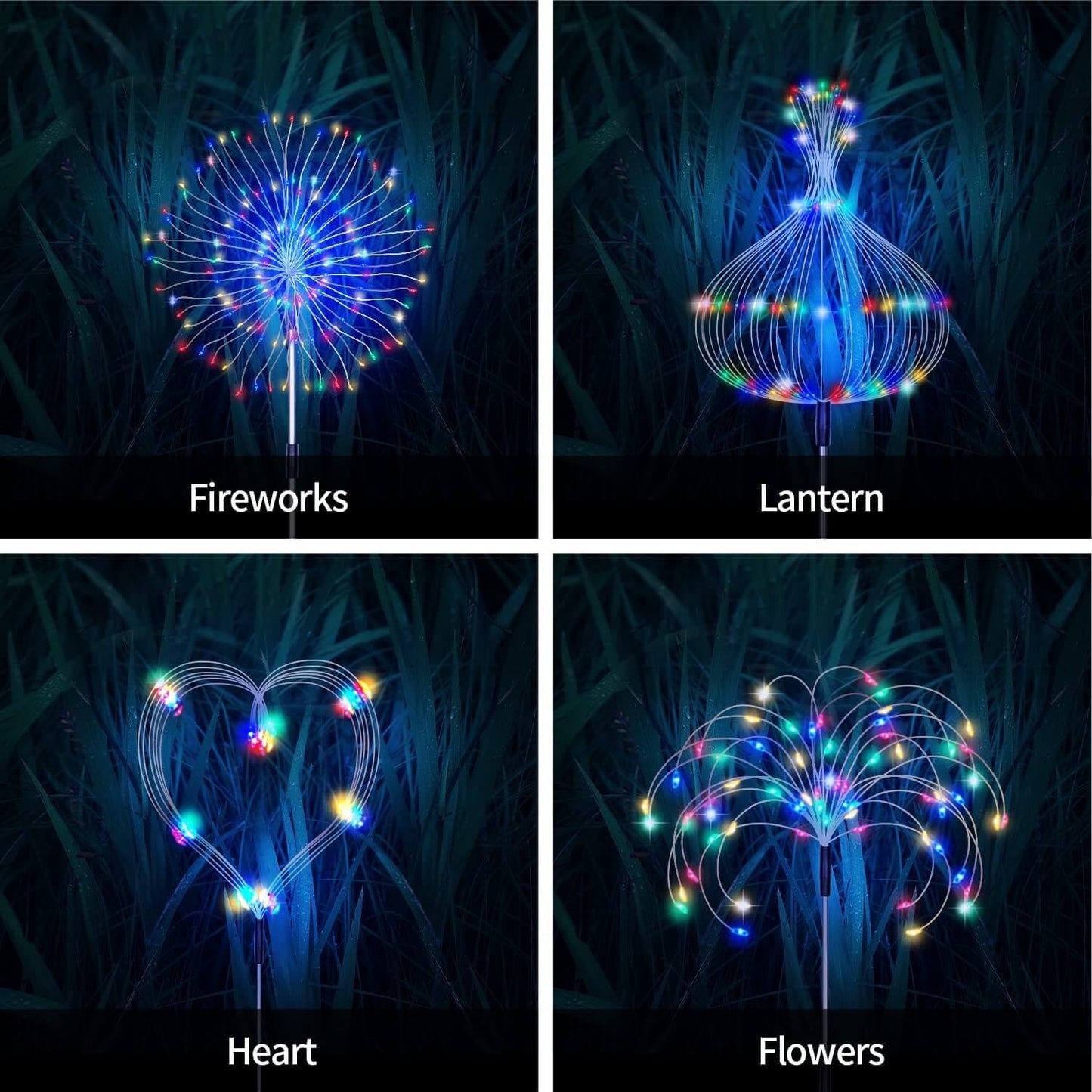 Waterproof Solar Garden Firework Light
