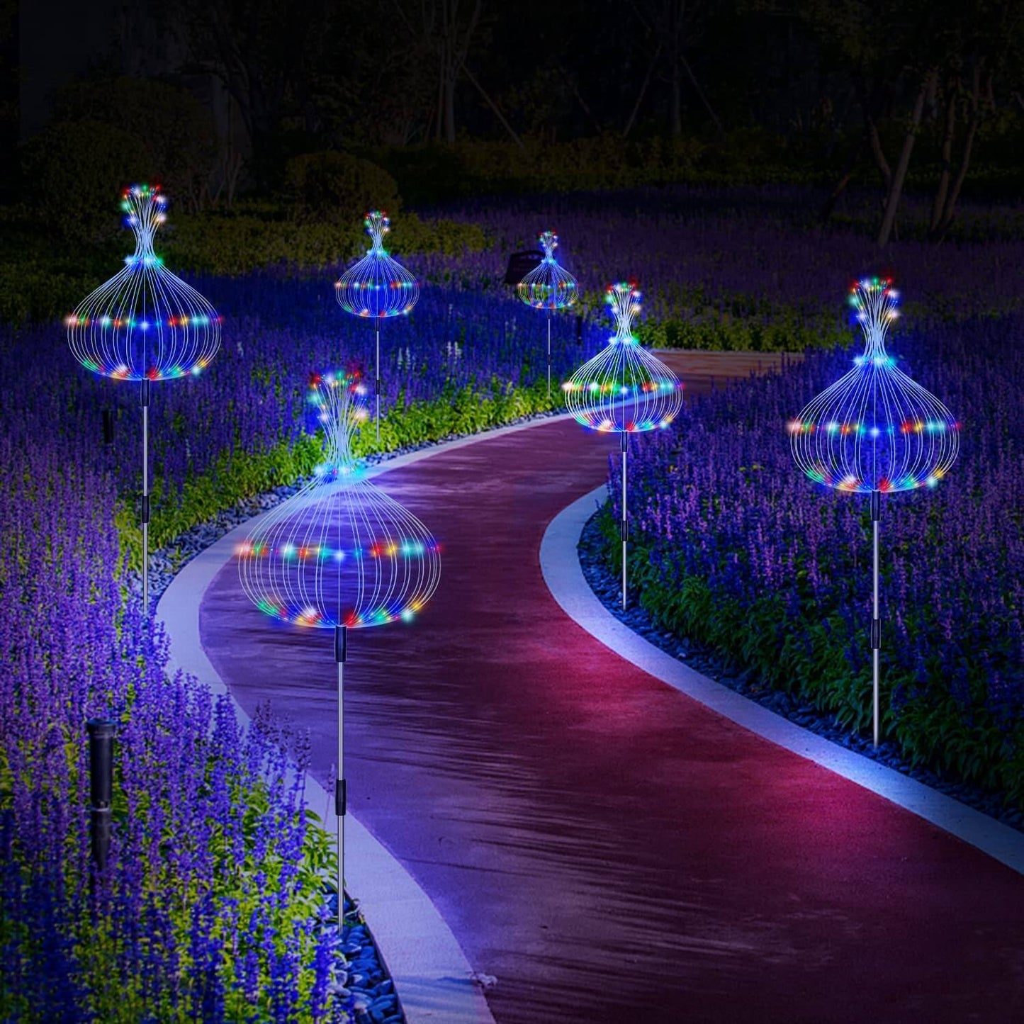 Waterproof Solar Garden Firework Light