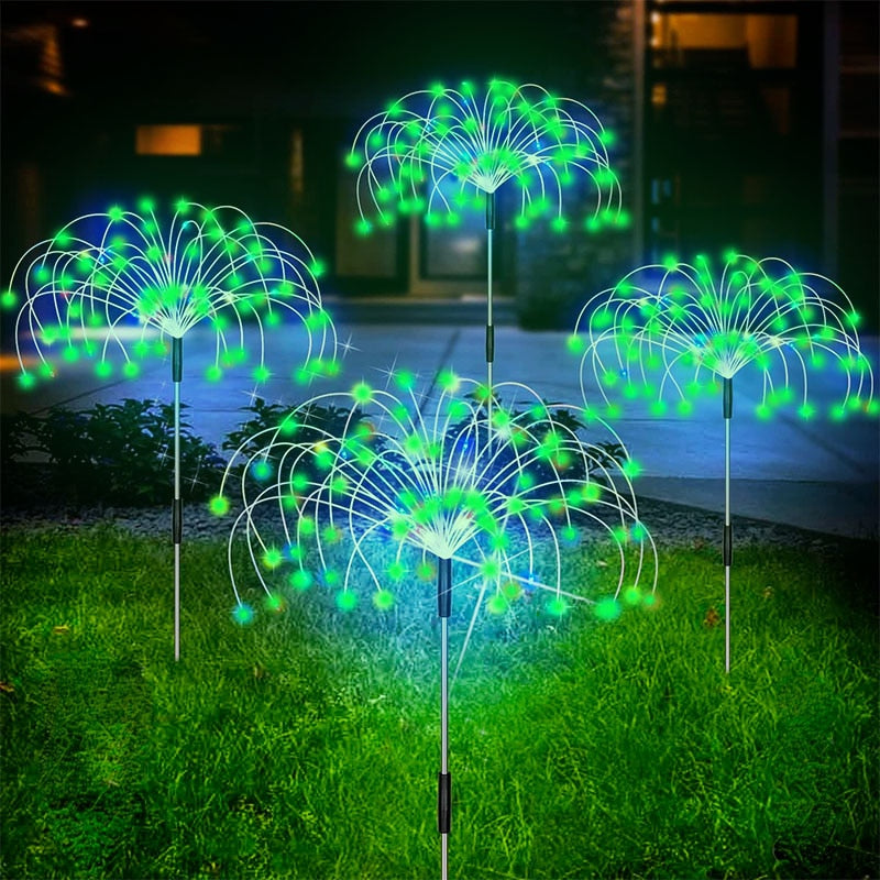 Waterproof Solar Garden Firework Light