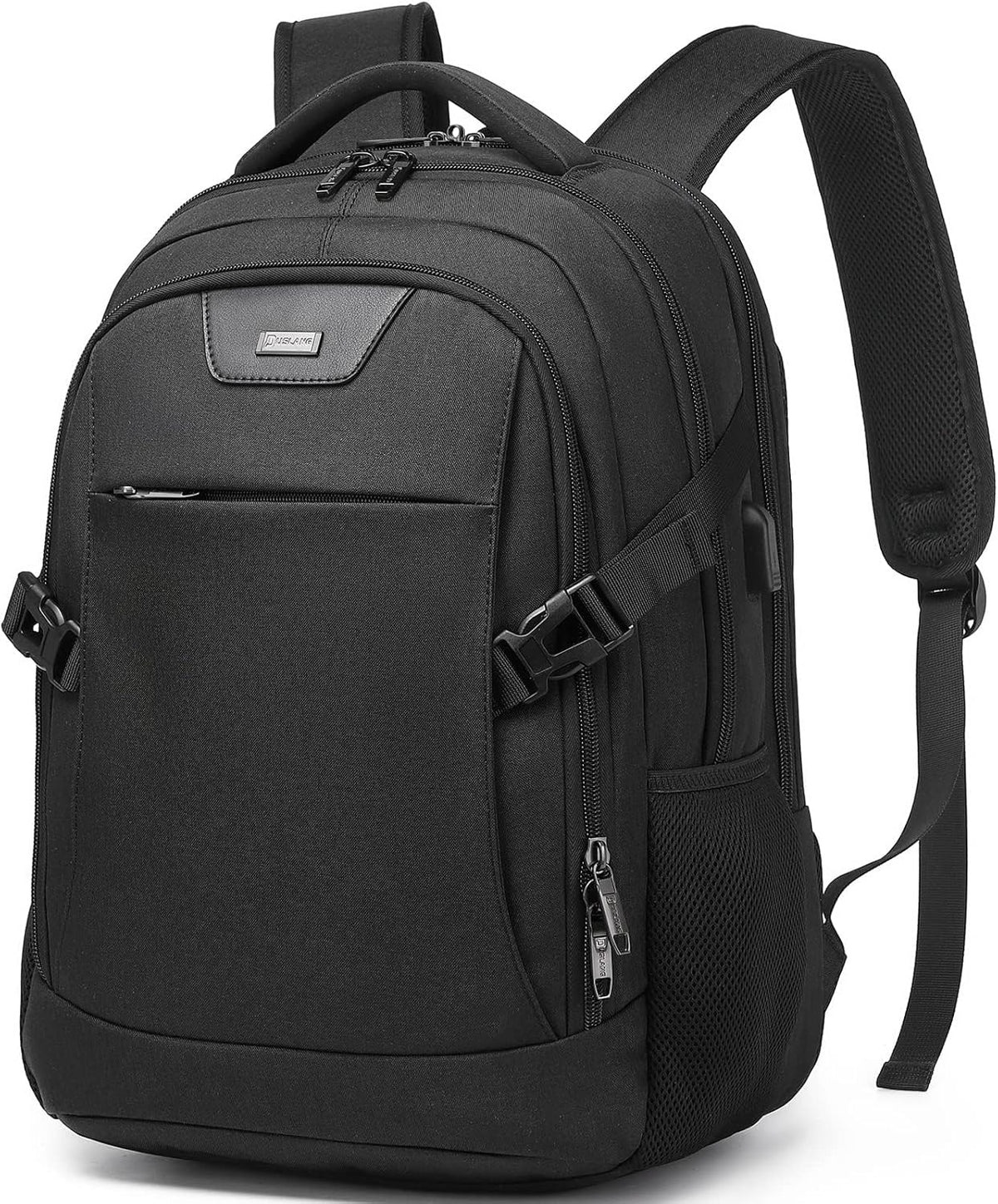 Waterproof Travel Laptop Backpack with USB Port & Organized Storage