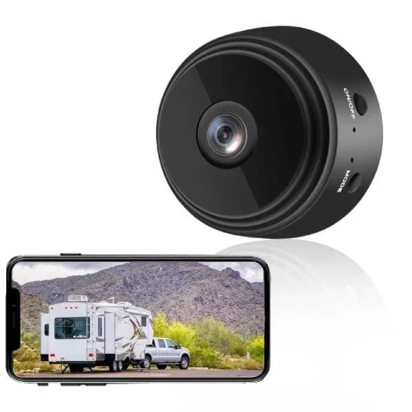 Waterproof Wireless RV Backup Camera with 360° Rotation