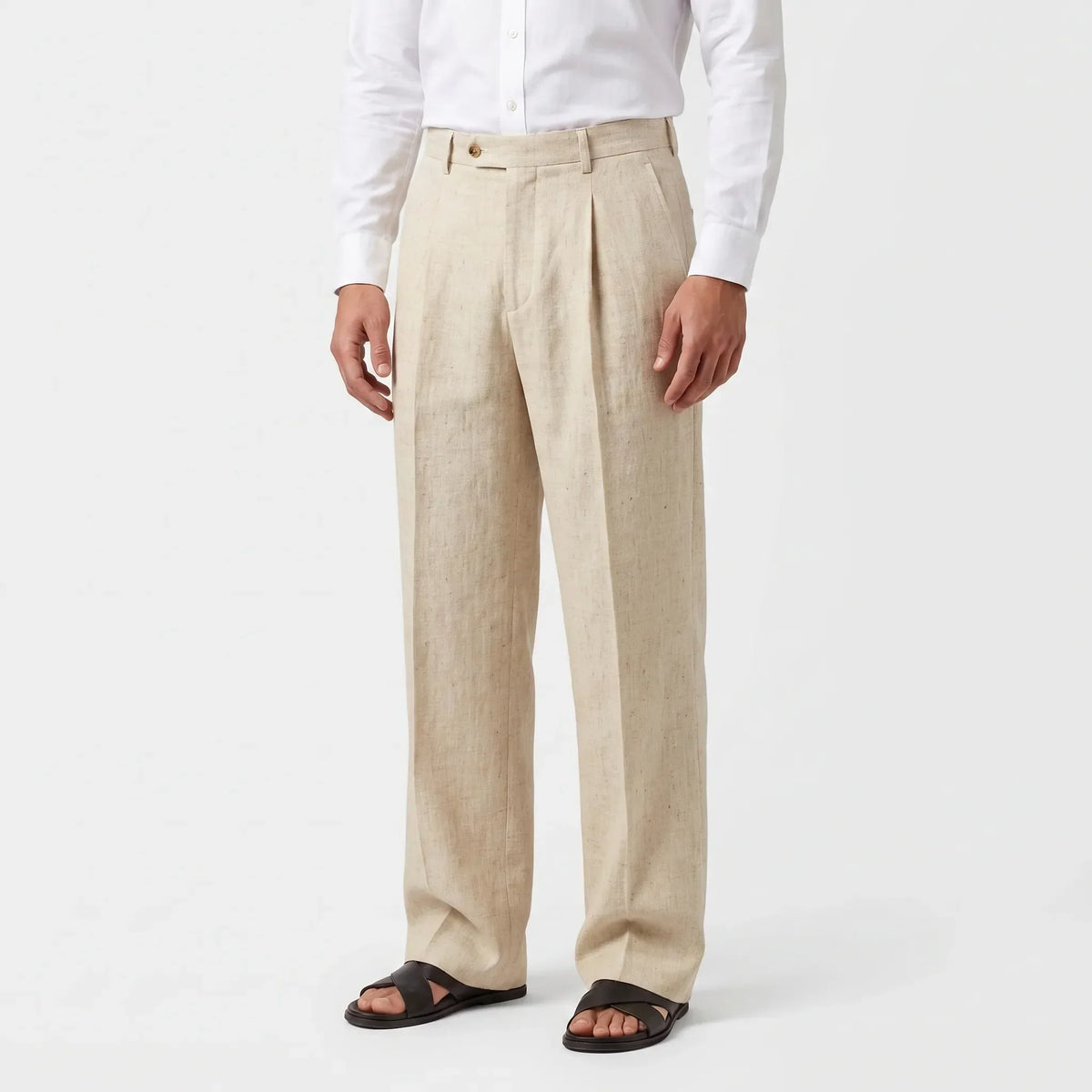 Wide-Leg Summer Trousers