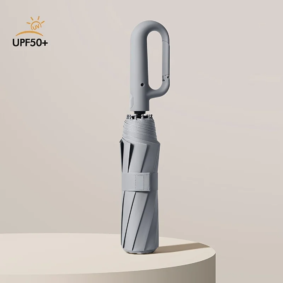 Windproof Automatic Folding Umbrella with Reflective Strip