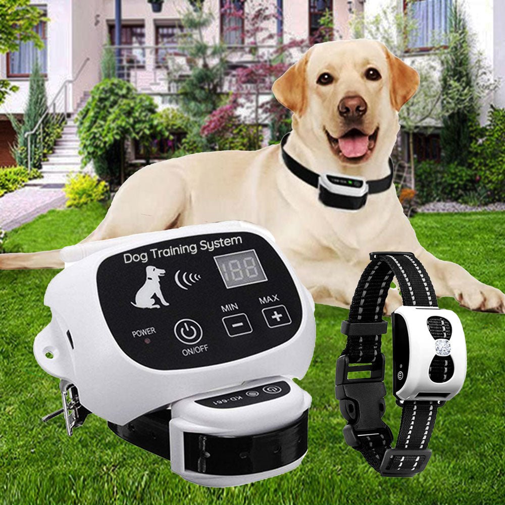 Wireless Dog Fence System with Adjustable Collar