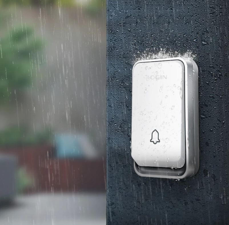 Wireless Doorbell Without Battery - Weatherproof & Energy-Efficient