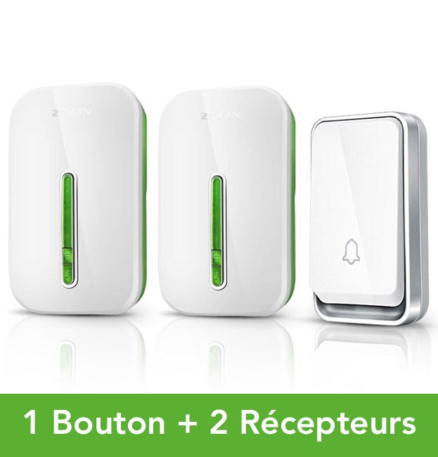 Wireless Doorbell Without Battery - Weatherproof & Energy-Efficient