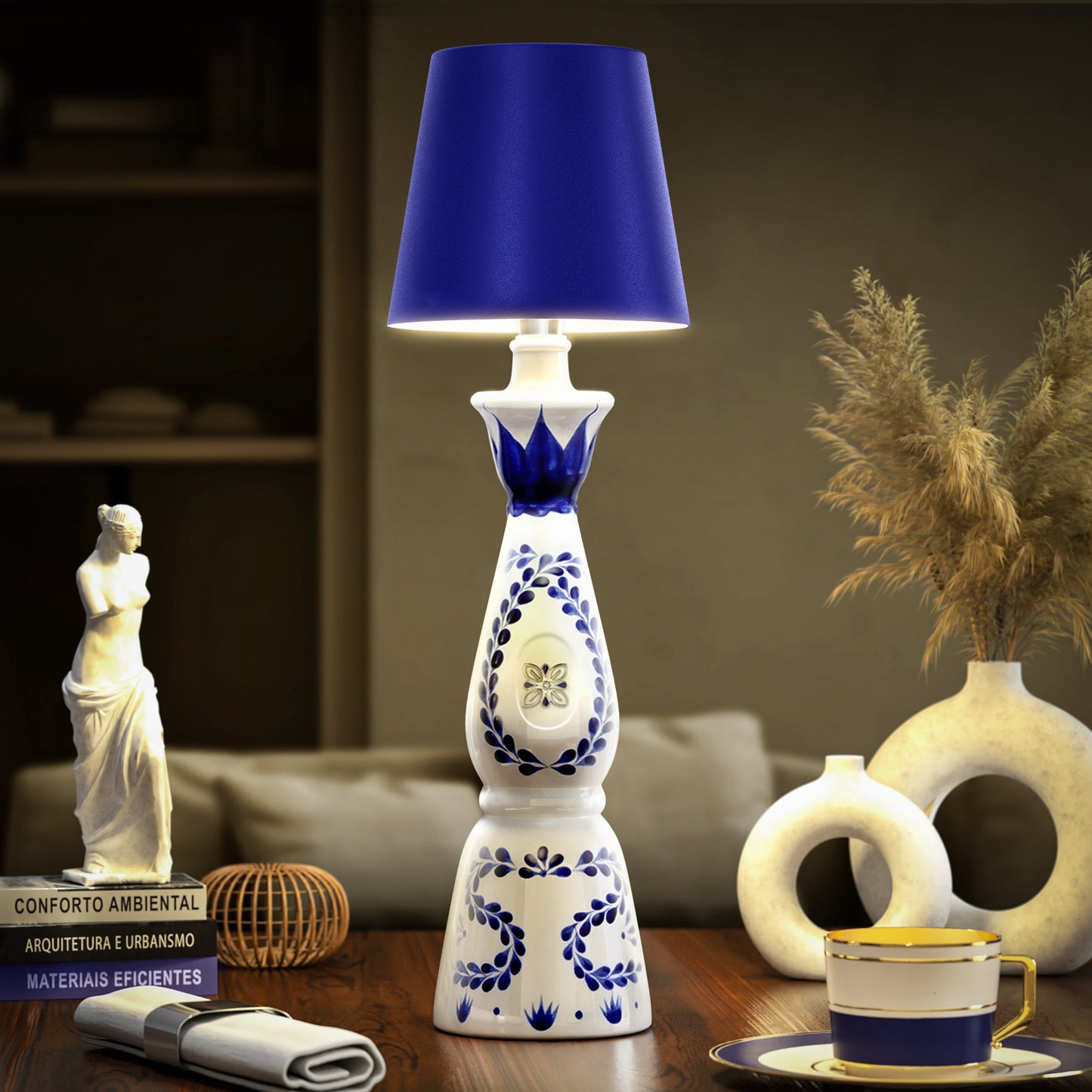 Wireless Lamp - Bottle Stopper Design - Stylish Table Lighting - Image 4