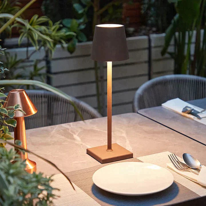 Wireless Table Lamp - Modern Bedside Lamp - Portable Desk Lamp - Luxalight - Image 4