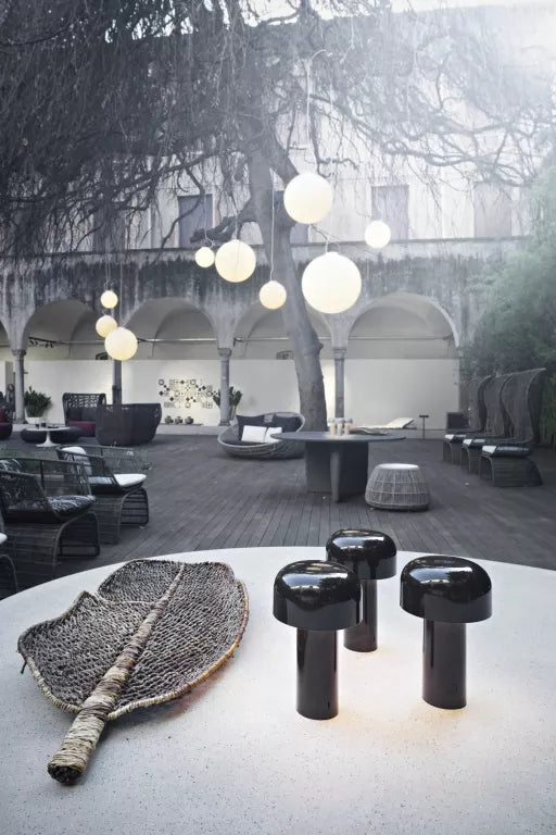 Wireless Table Lamp - Modern Mushroom Style - Portable and Rechargeable - Image 2