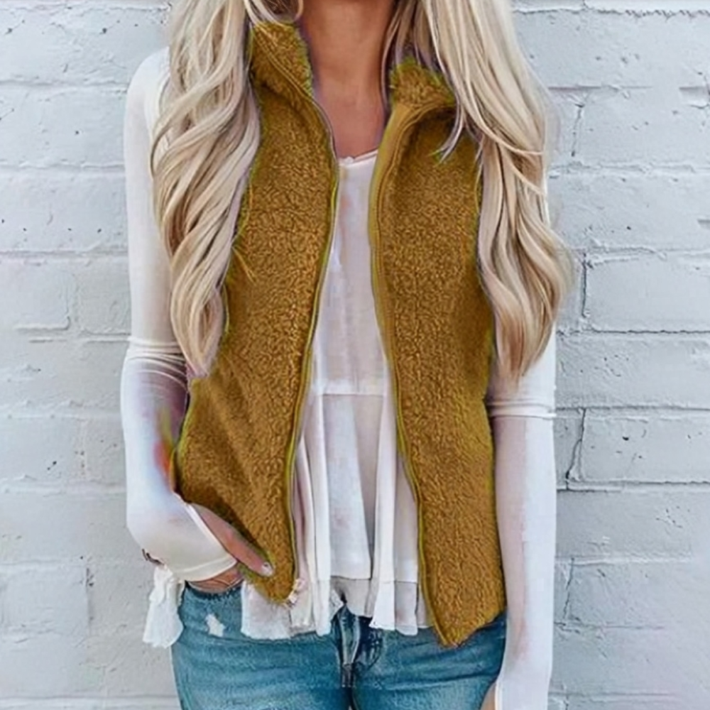 Women's All-Season Gilet Vest - Ideal for Leisure and Travel