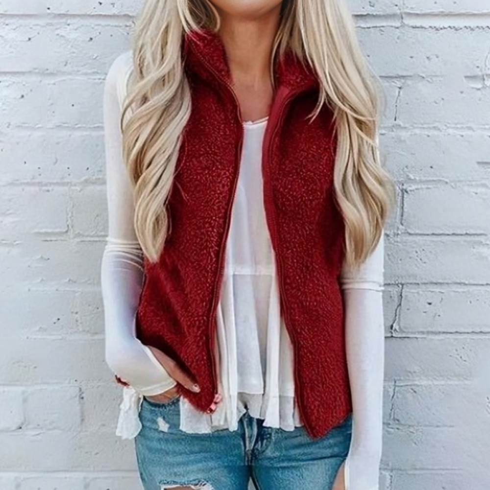 Women's All-Season Gilet Vest - Ideal for Leisure and Travel