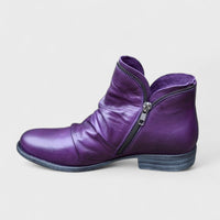 Women's Ankle Boots with Side Zipper