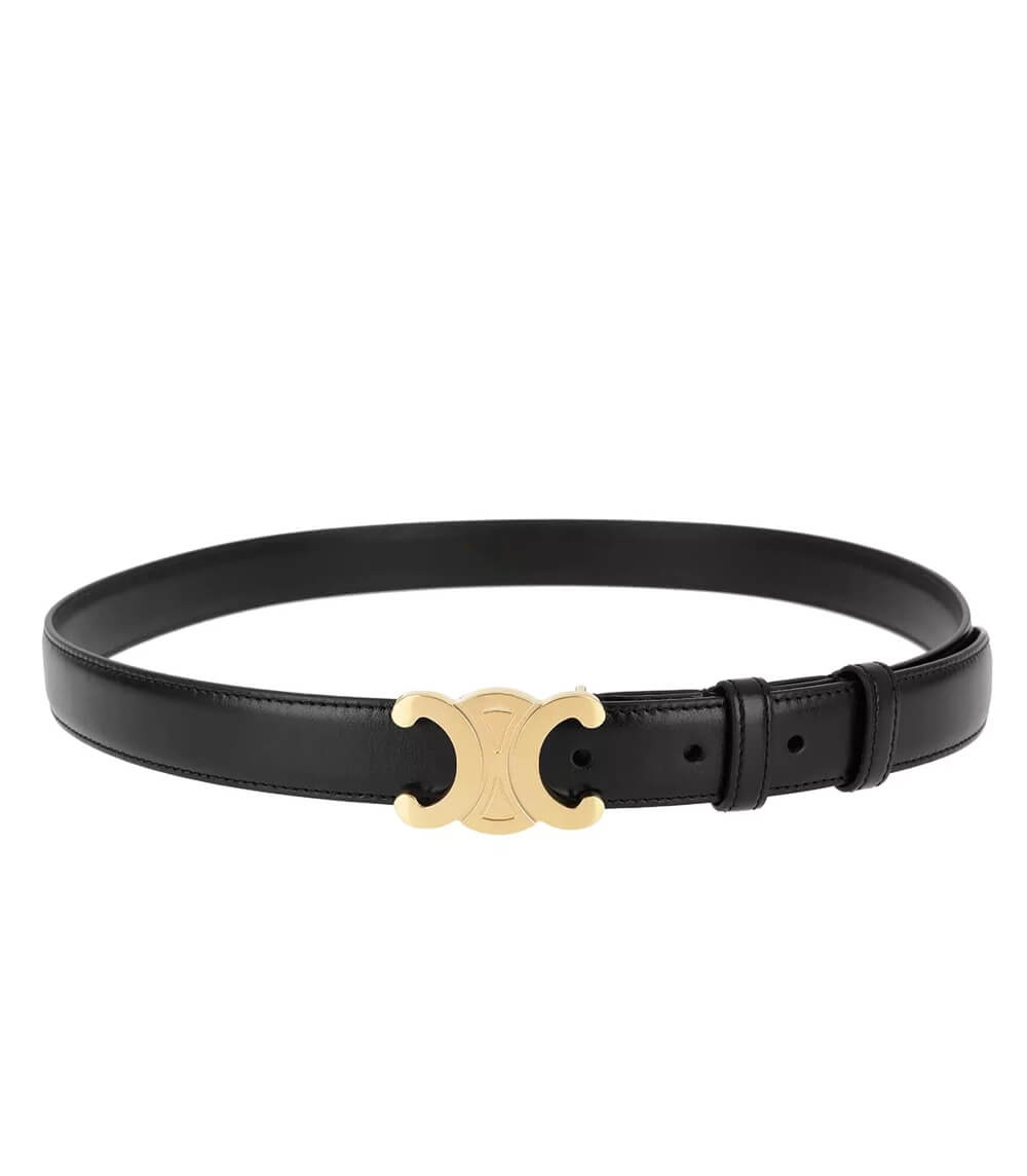 Women's Belt - Gold Buckle - Chic Style