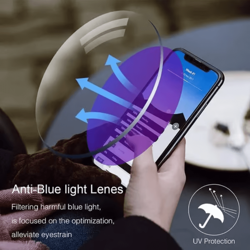Women's Bifocal Anti-Blue Light Glasses