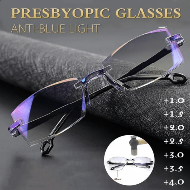 Women's Bifocal Anti-Blue Light Glasses