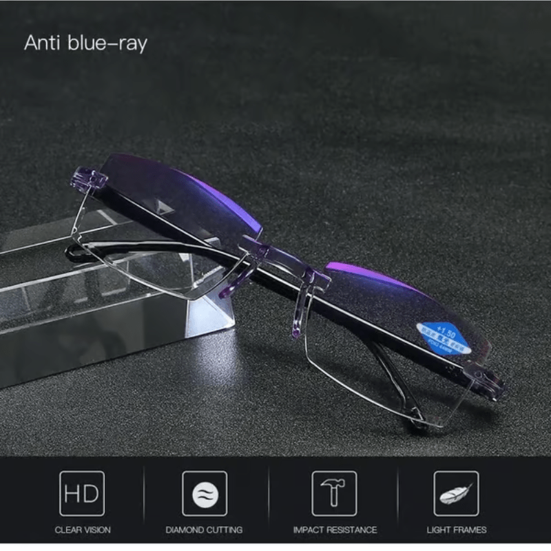 Women's Bifocal Anti-Blue Light Glasses