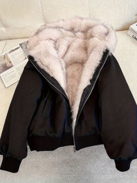Women's Bomber Jacket with Faux Fur – Chic and Warm for Every Season