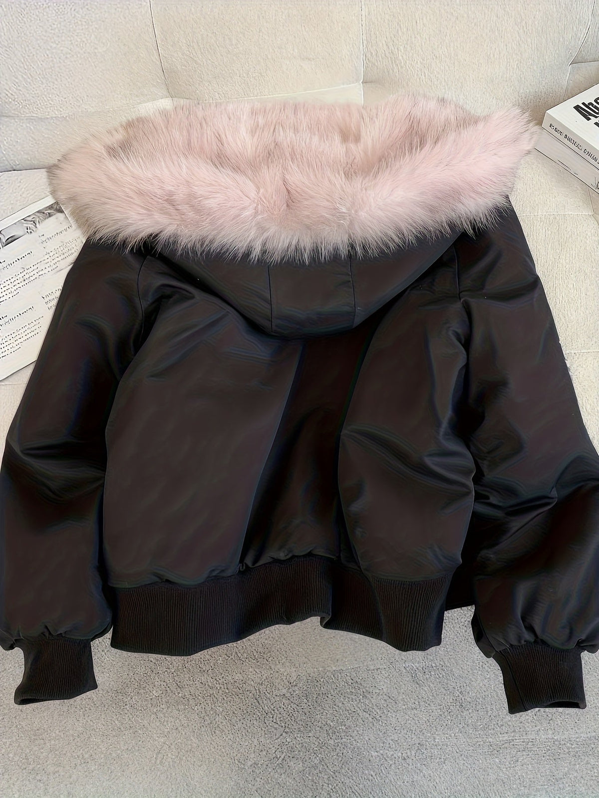 Women's Bomber Jacket with Faux Fur – Chic and Warm for Every Season