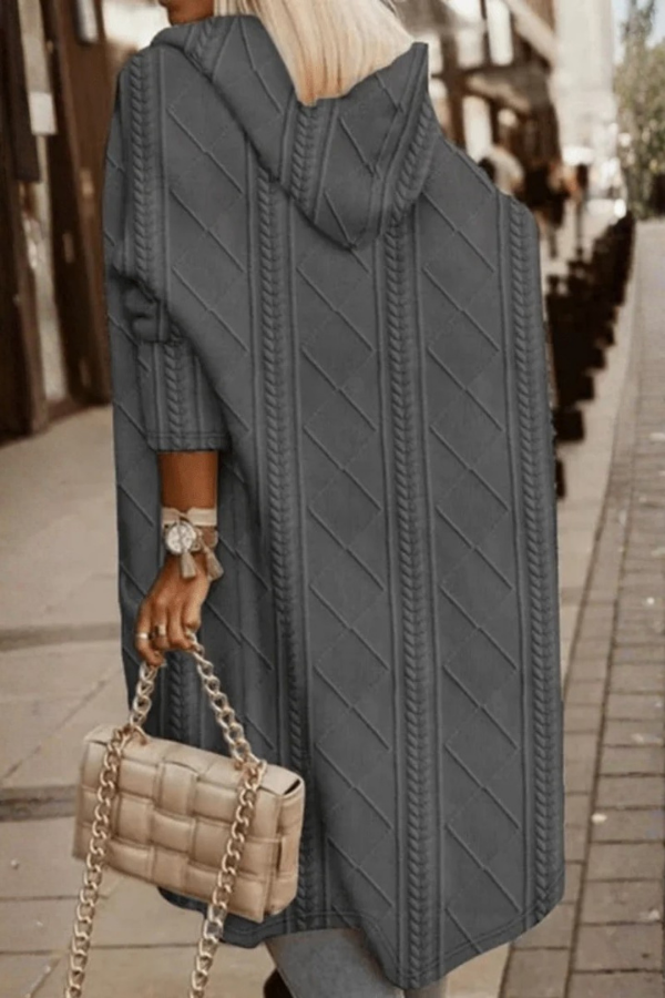 Women's Cozy Hooded Cardigan