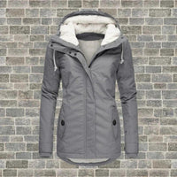Women's Hooded Winter Jacket for Cold Days