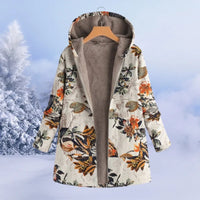Women's Jacket – Cozy Hooded Jacket, Comfortable and Modern for Winter