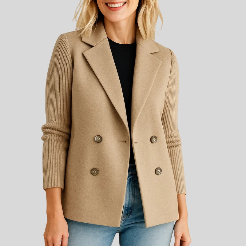 Women's Knit Sweater Blazer